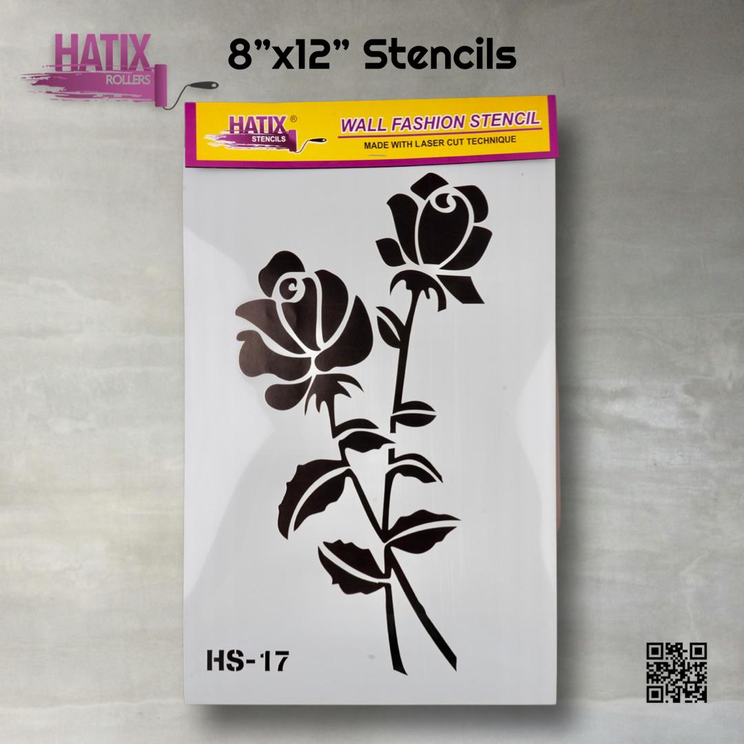 8x12 SIZE STENCILS